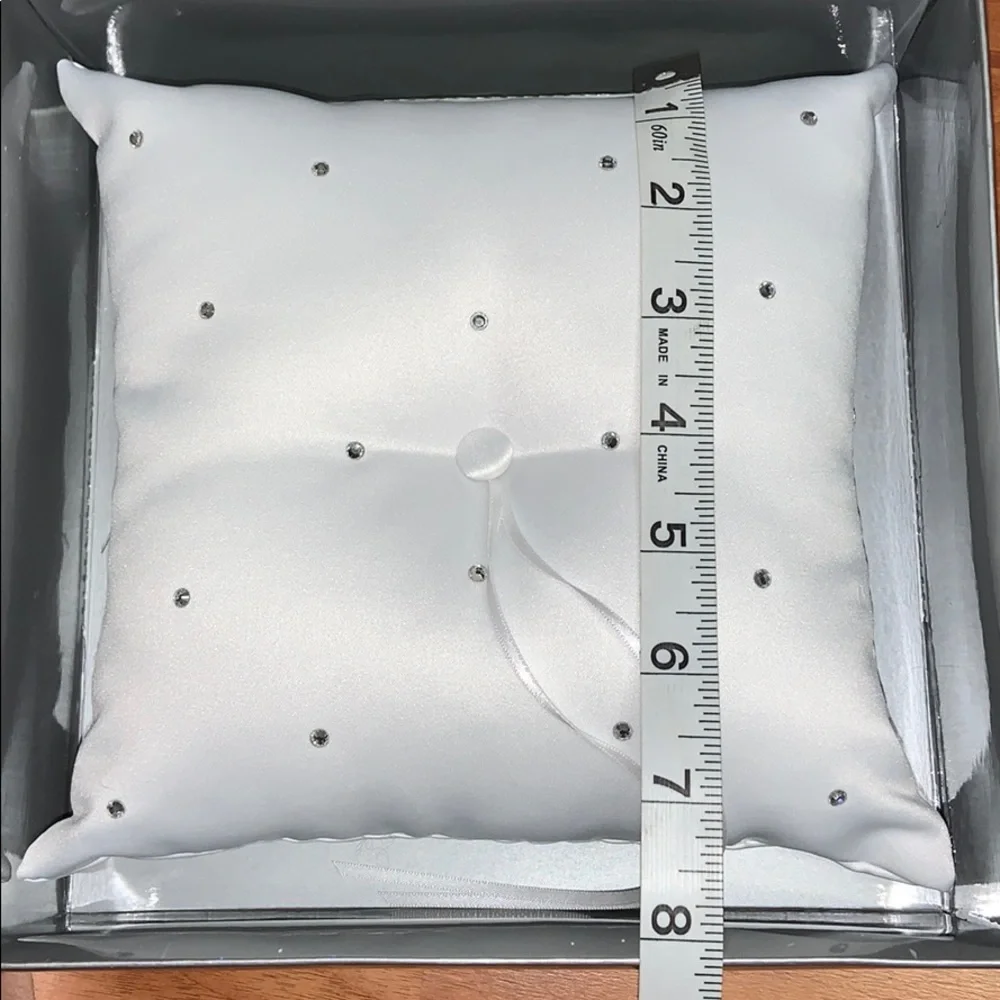 NWT Lucky Collections Ring Bearer Satin Pillow - Picture 5 of 6